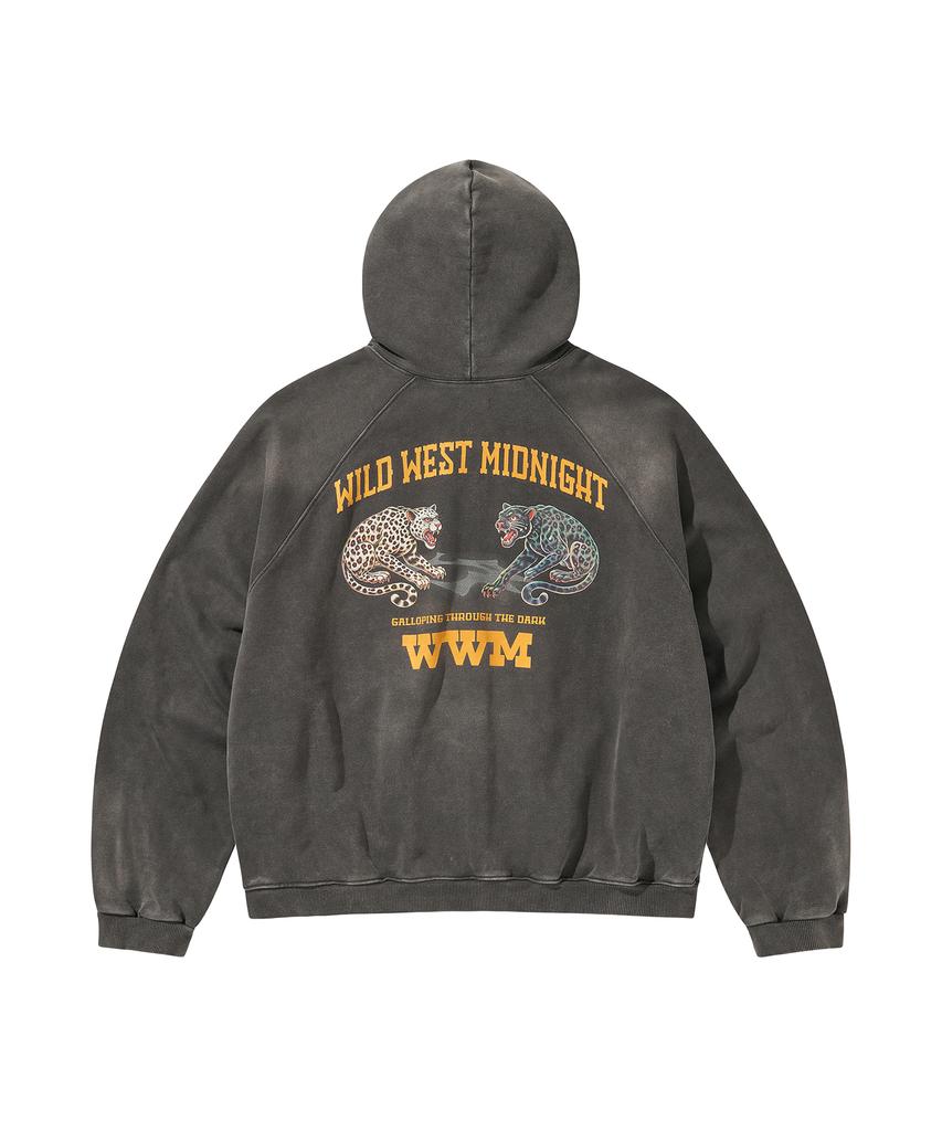 Wwm Zip-Up Hoody / Charcoal