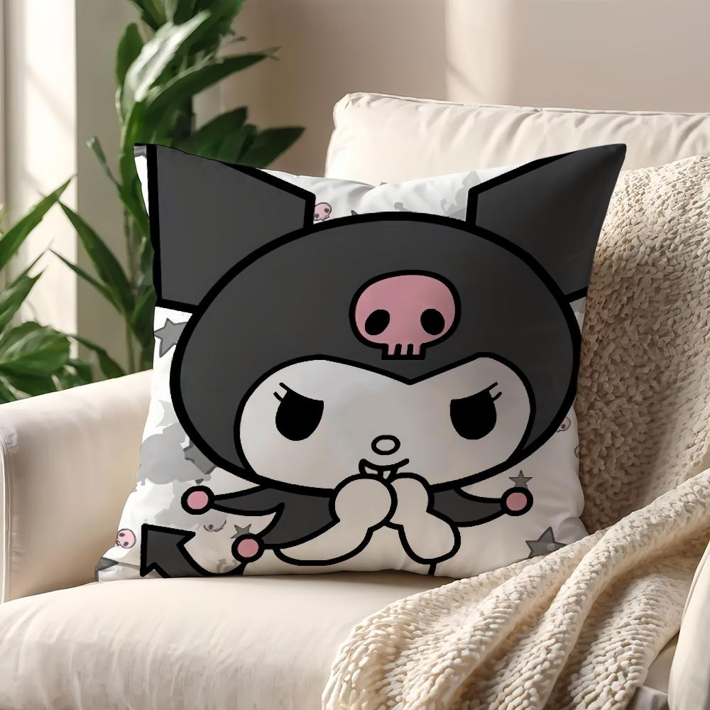 Kawaii KKuromiI Cushion Cover For Pillow Printing Sofa Decoration Home Car Room Coffee Shop Office Nordic Simplicity