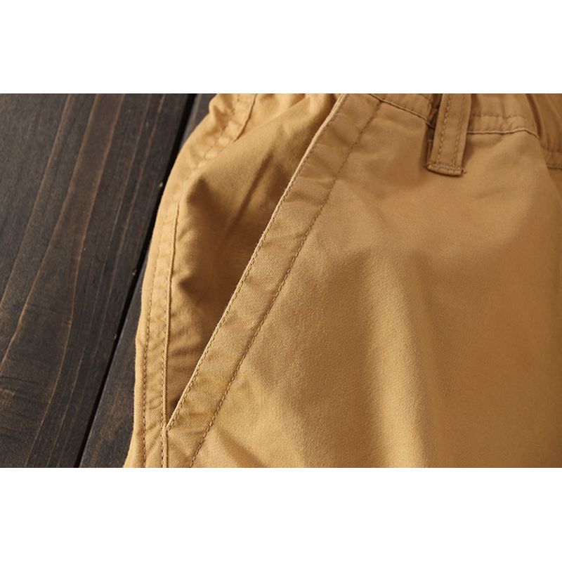 Self-Retained Recommend Foreign Trade Original Order Spring and Summer Thin Cargo Pants Men Loose Pants Multi-Pocket Slacks