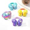 1PC New Cute Sequin Butterfly Girls Kids Ponytail Elastic Hair Bands Children Hair Ties Princess Hair Accessories Baby Headwear