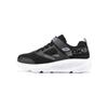 Girls Synthetic Leather Mesh Simple Versatile Fashion Breathable Anti-Kick Rebound Low-Top Casual Shoes Kids Sneaker Black 303971L-BLK