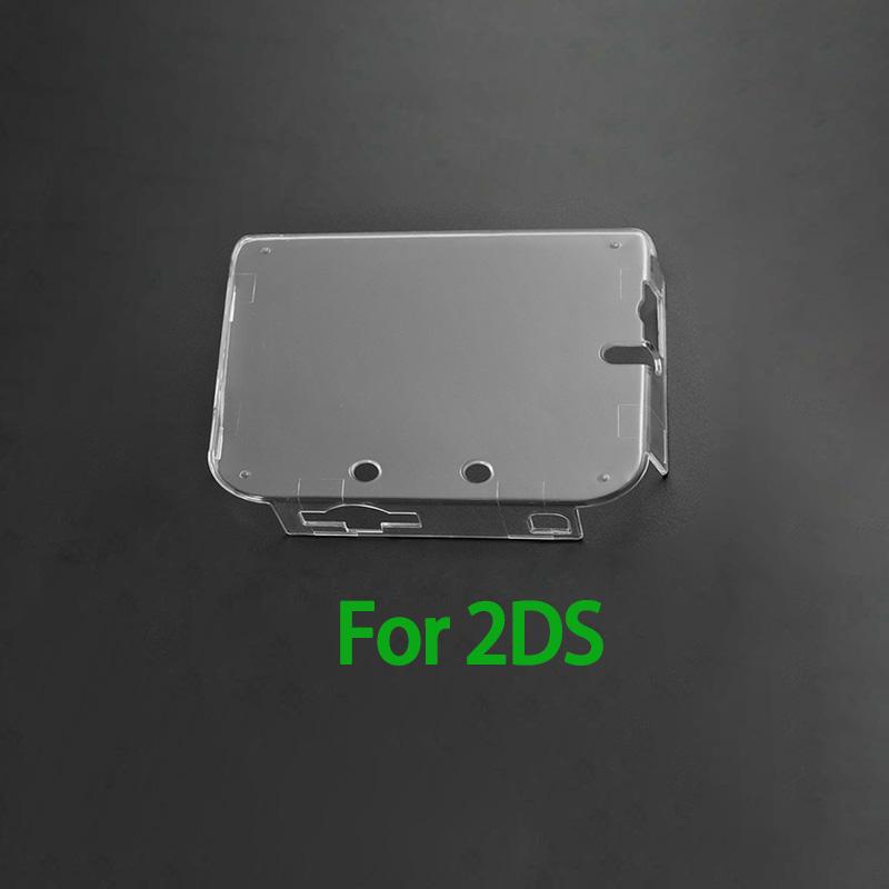 1PC Plastic Clear Crystal Hard Shell Case Cover For 3DS New 3DS XL LL For NDS Lite NDSL NDSi XL LL For PSP 2000 3000 PSV 1000