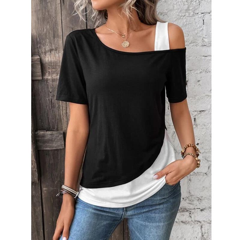 Summer Daily Short Sleeved New Women'S Beautiful Back Sports Yoga T-Shirt Loose Casual Breathable Short Top