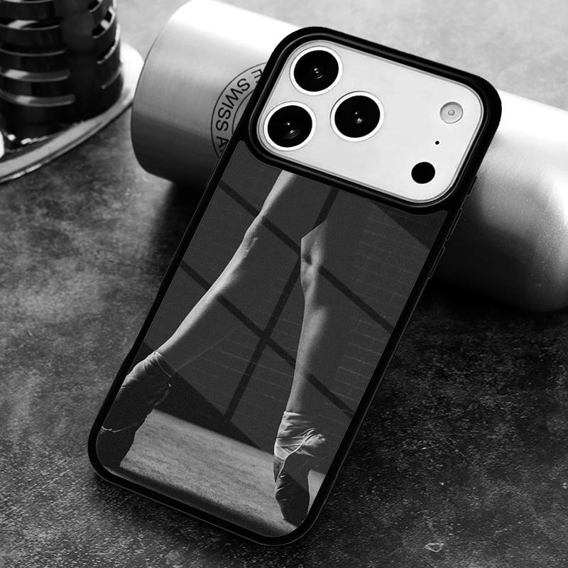 Ballerina Ballet Shoes Dance Girl Phone Case For iPhone 17 16 15 14 13 12 11 Pro Max Plus 17Air Soft Silicone Cover