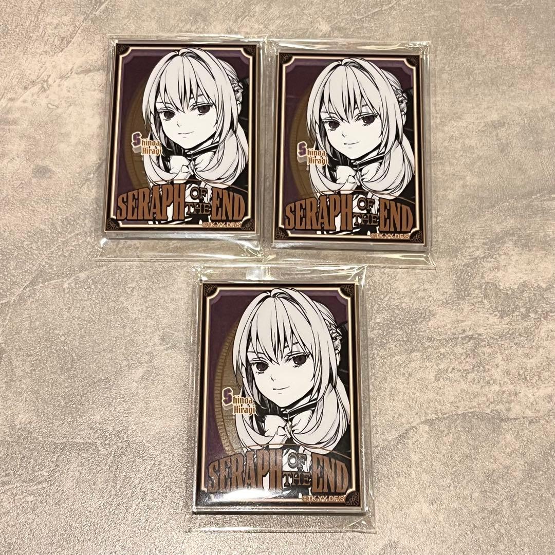 Owari no Seraph Hiiragi Shinoa 3-piece set