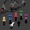 4 Pieces Water Bottle Cage Bolts Holder Screws Hex Socket Screws Aluminum Alloy Bicycle Accessories 7 Colors