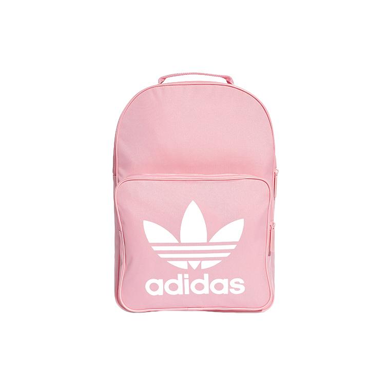 Adidas Originals Trefoil Polyester Backpack Regular Unisex Pink One Size розовый