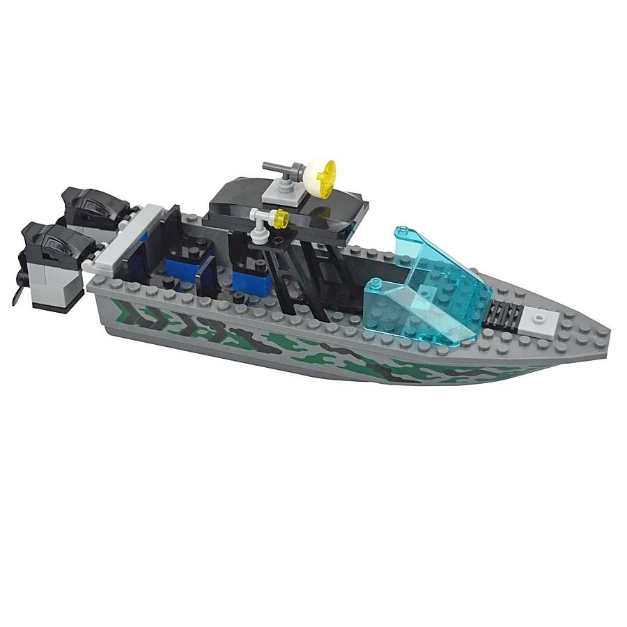 MOC Bausteine Kanufahren Rettungsboot Kajakfahren Infanterie Schlauchboot Rumpf Militär Tarnung Gummiboot Lernspielzeug