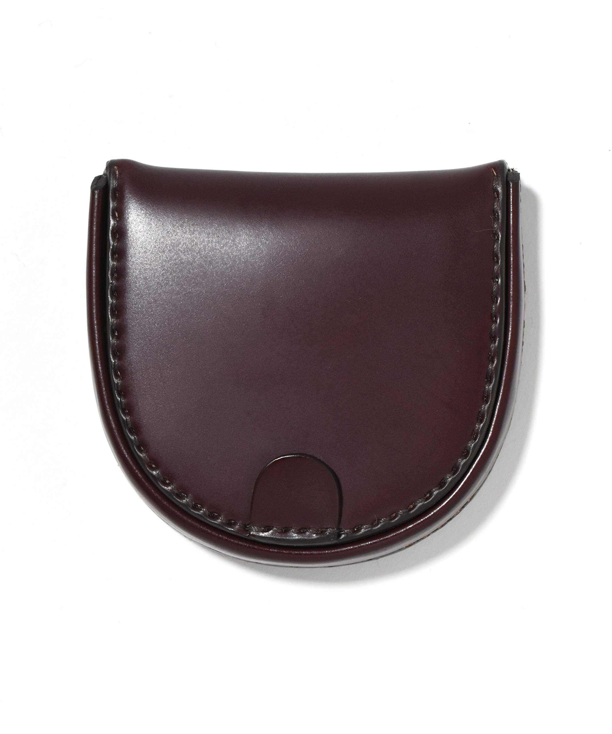 

Кошелек для монет в виде подковы из кордовского дерева с гранатовым оттенком [Fujitaka Accessories] № 661611 (Шоколад)