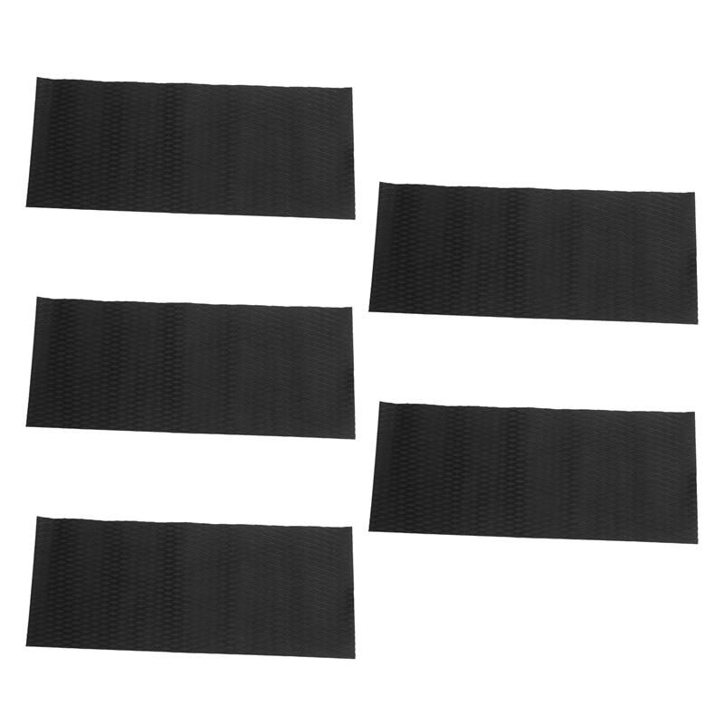 5X Water Scooter Non-Skid Marine Flooring Synthetic Eva Foam Sheet 37X92cm Jet-Ski Black Mat Watercraft Skis Slip