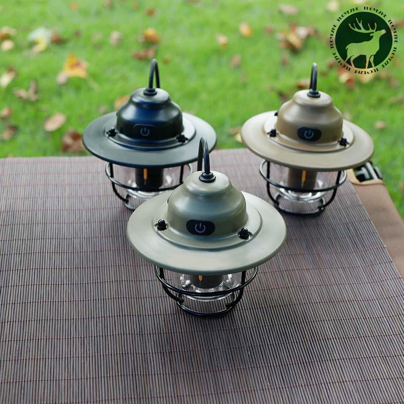 Retro Pinecone Lantern - Ultra-Long Battery Outdoor Camping & Tent Lamp