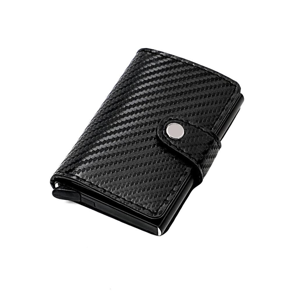 Men's RFID Blocking Ultra-Thin Aluminum Alloy Multi-Card Slot Wallet