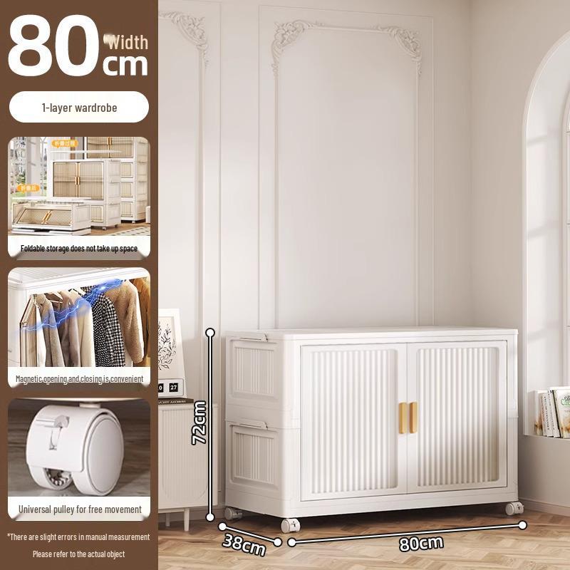 Younai Hängender Kleiderschrank für Kinder: Kleiderschrank für Babykleidung für das Schlafzimmer