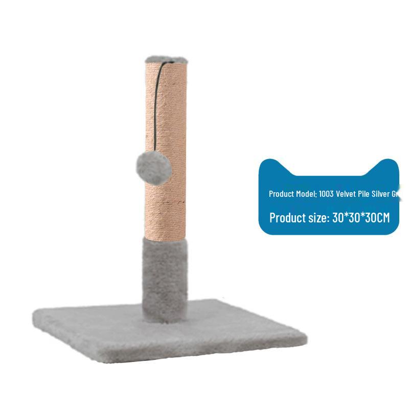 

Милое кошачье дерево с когтеточкой и платформой для прыжков