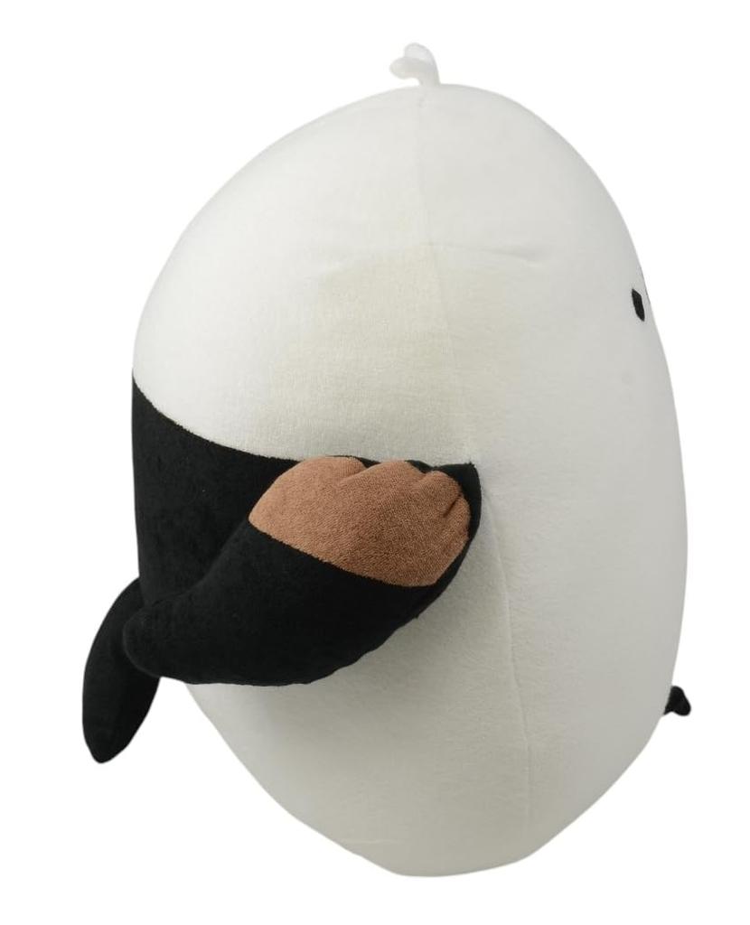 Friends Hill Mochifuwa Cushion M Pile Shimadasan White BW-313-202