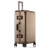 20" Classic Aluminum-Magnesium Alloy Suitcase with Customs Lock
