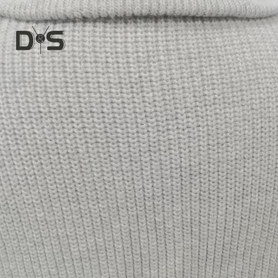 Men Fall Winter Sweater Lapel Loose Half Zipper Long Sleeves Mid Length Solid Color Retro Knitted Sweater