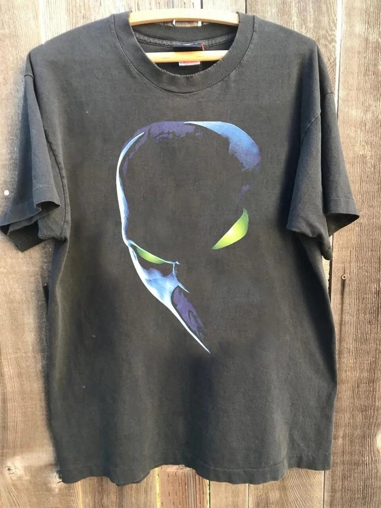 Spawn Movie Retro Graphic Basic Charcoal Unisex T shirt Men Women  WA4735 Unisex T-Shirt XXXXL