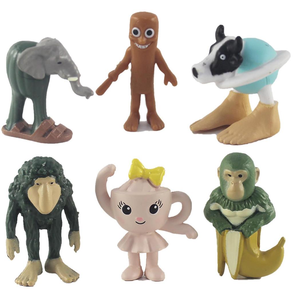 Italian Brainrot Horror Figure Collection - Memetic Creatures of Madness and Fantasy Descend onto Your Desk, Approximately 3.5-5.5cm Tall (24 Figures