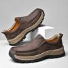 Handmade Shoes Genuine Leather Casual Shoe for Men Flat Platform Walking Outdoor Footwear Loafers