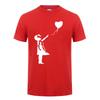 Floating Balloon Guys Banksy Theres Always Hope Fashion T Shirt For Unisex Male Short Sleeve O Neck Cotton Casual TShirt Tshirt
