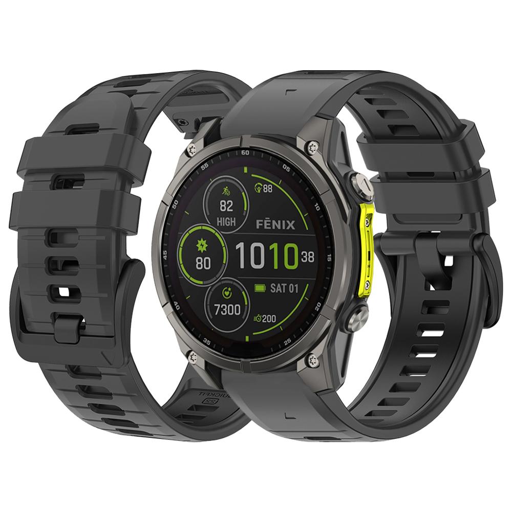 Replacement band For Garmin Fenix 8 Pro 51mm 47mm E 7 7X/Epix Gen 2/D2 Mach 2 1 Fenix8 AMOLED 22mm 26mm Sport silicone strap