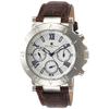 Salvatore Marra Men's Multi-Calendar Watch, 10 ATM Water Resistant, SM14118S-SSWH, Brown, Officially Imported