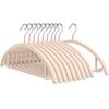 Cozyone Non-Slip Hangers, 10-Pack, Anti-Slip, Slim, for Drying Clothes, Jacket Hangers, Storage Hangers, Heavy-Duty Hangers, Keeps Clothes from Slippi
