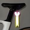 Bicycles Reflective Pendant Night Cycling Safety Pendant Reflective Keychains for Easy Installation