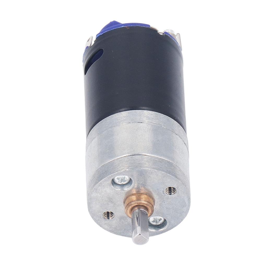 37mm Diameter Geared Motor DC12V Electric Motor Durable Speed Reduction Motor  For DIY Projects