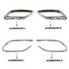 Mercedes CLA W118 (2020-2022) Tailpipe Decorative Parts, Models 1184920100 & 1184920200