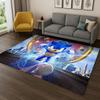 Classic S-Sonic Game Cartoon Hedgehog Carpet Rug for Bedroom Living Room Sofa Home Decor,kids Area Rug Non-slip Floor Mat Gift
