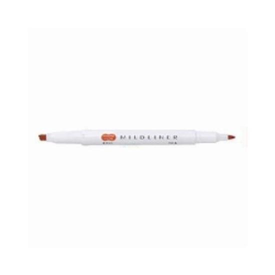 Zebra Mildliner Mild Vermillion 3-Pen Set - Japanese Premium Quality
