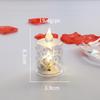 3Pack LED Crystal Candle Light Flameless Candle Light Electronic Night Lamp Dating Party Holiday Home Wedding Decoration