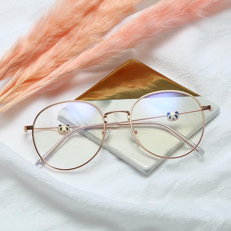 High-quality cute frame glasses Myopia Glasses Women Men Nearsighted Eyewear Anti blue light Glasses with Diopters Minus -1.0