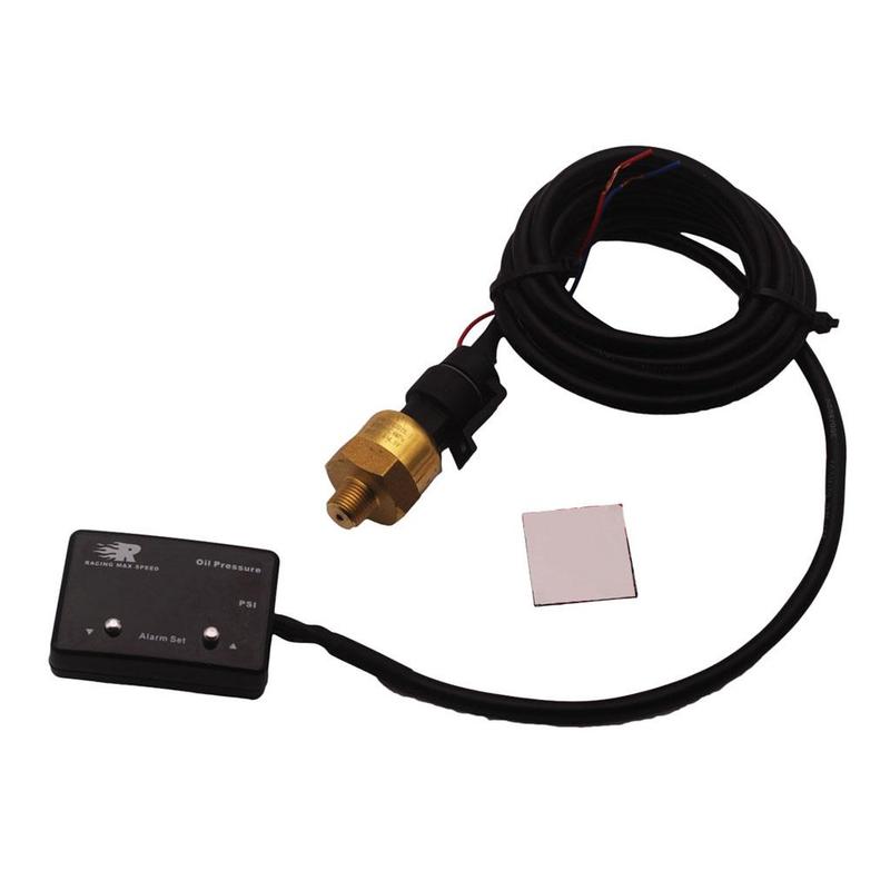 Digital Oil Pressure Gauge Car Meter LED Display Pressure Sensor Automotive Oil Meter for Engine Monitoring