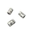 Sterling Silver Peace and Joy Spacer Beads Braided Rope Bracelet DIY Accessories