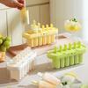 Plastic Ice Creams Molds With 6 Cavities For Homebrewed Popsicles And Ice Block Perfect For Family Kitchen Use