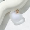 Frosted Heart Acrylic Beads for DIY Jewelry Making