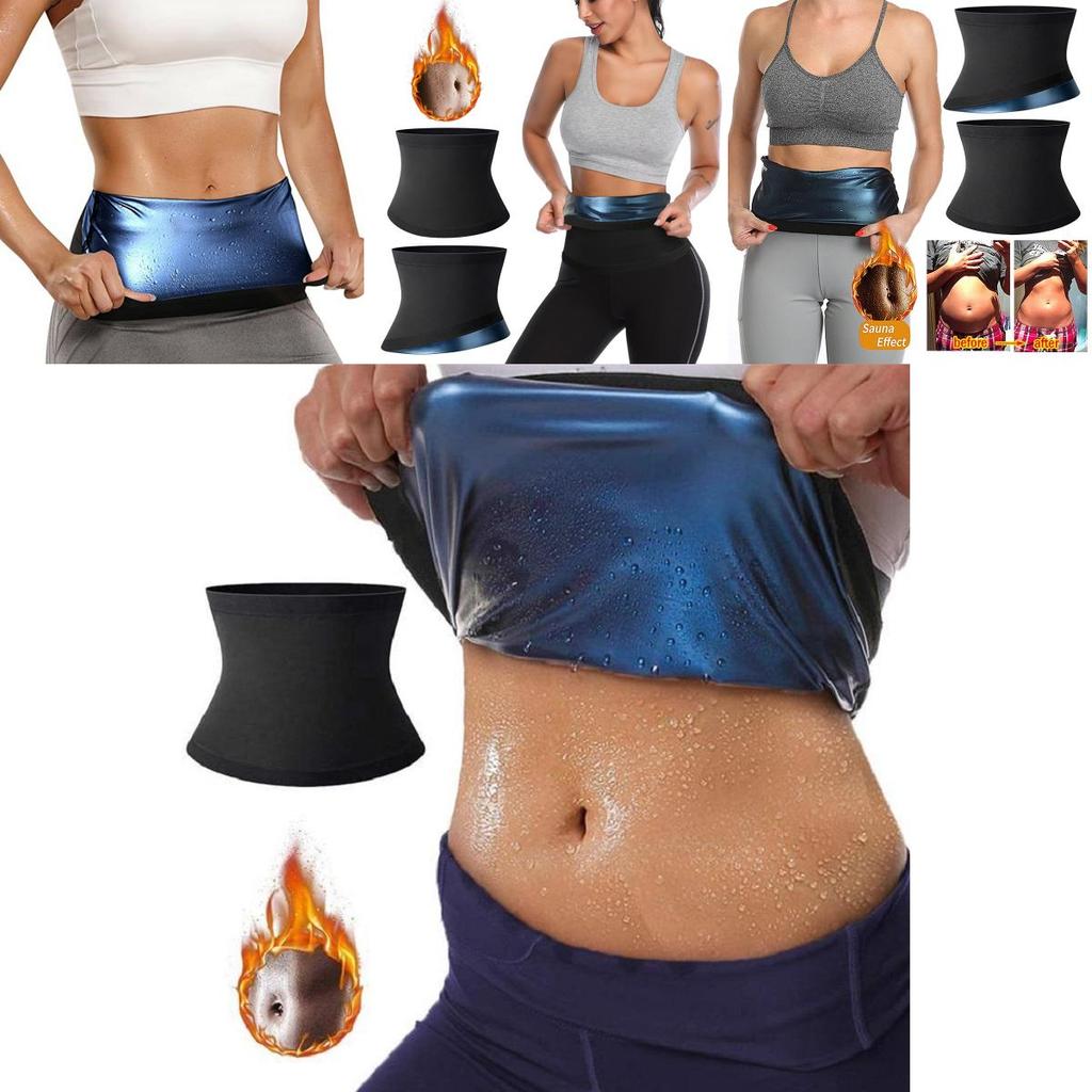Women Sweat Sauna Waist Trainer With Scientific Design For Shaping And Slimming