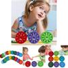 Educational Math Fidget Spinners For Learning Arithmetic With Colorful Plastic Material