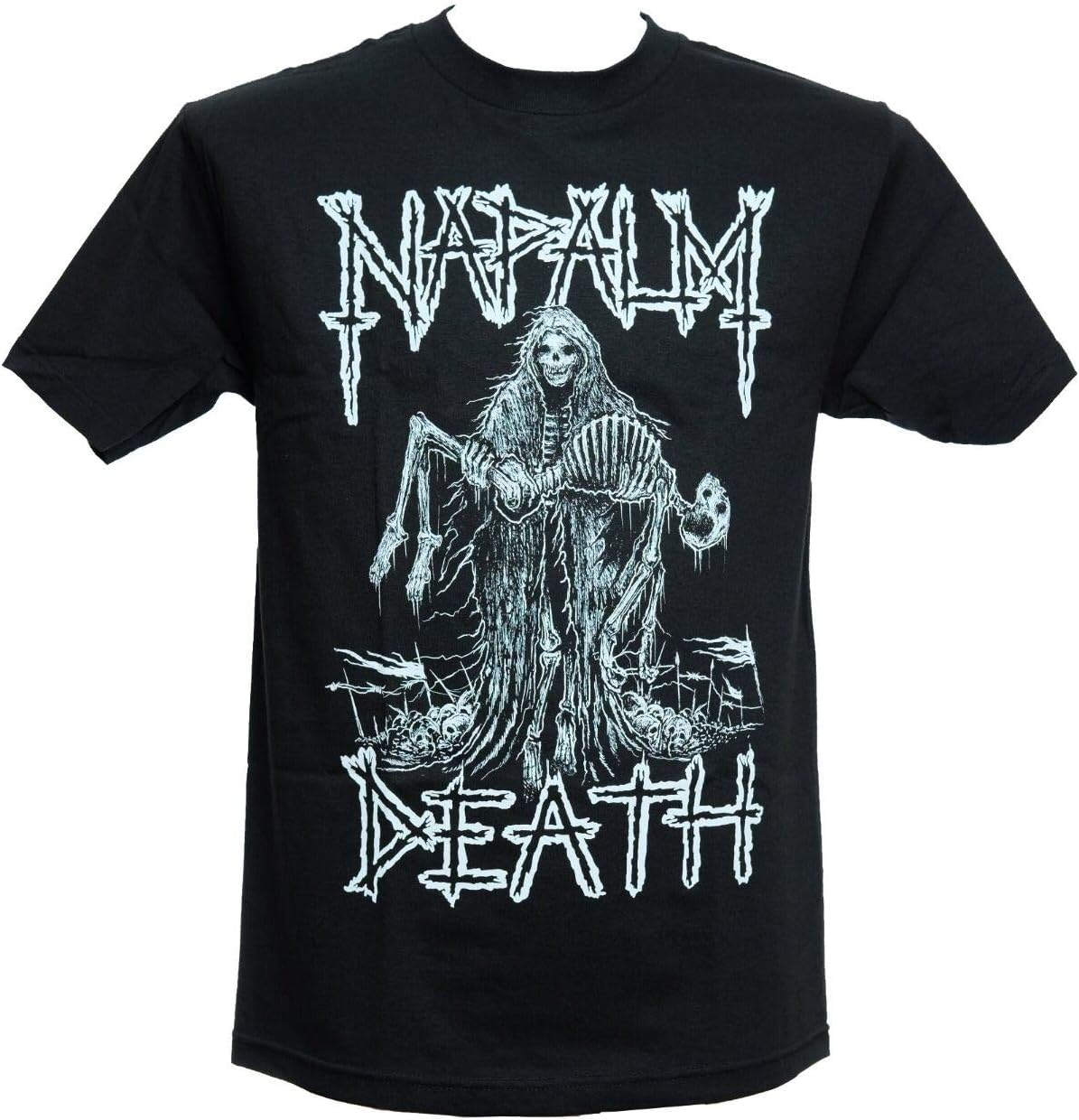 Napalm Death Reaper Men T-Shirt Heavy Metal Tee S Black S чёрный