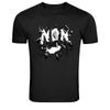 Non Stop Broken Wall Typography Graphic T-Shirt