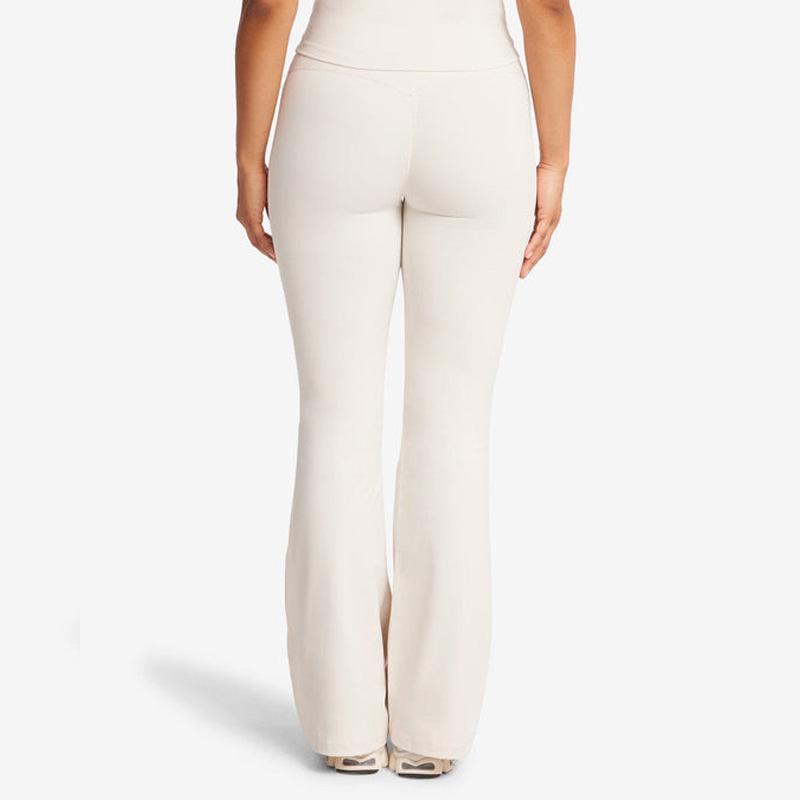 Women's High-Waisted Yoga Flare Pants for Running and Fitness