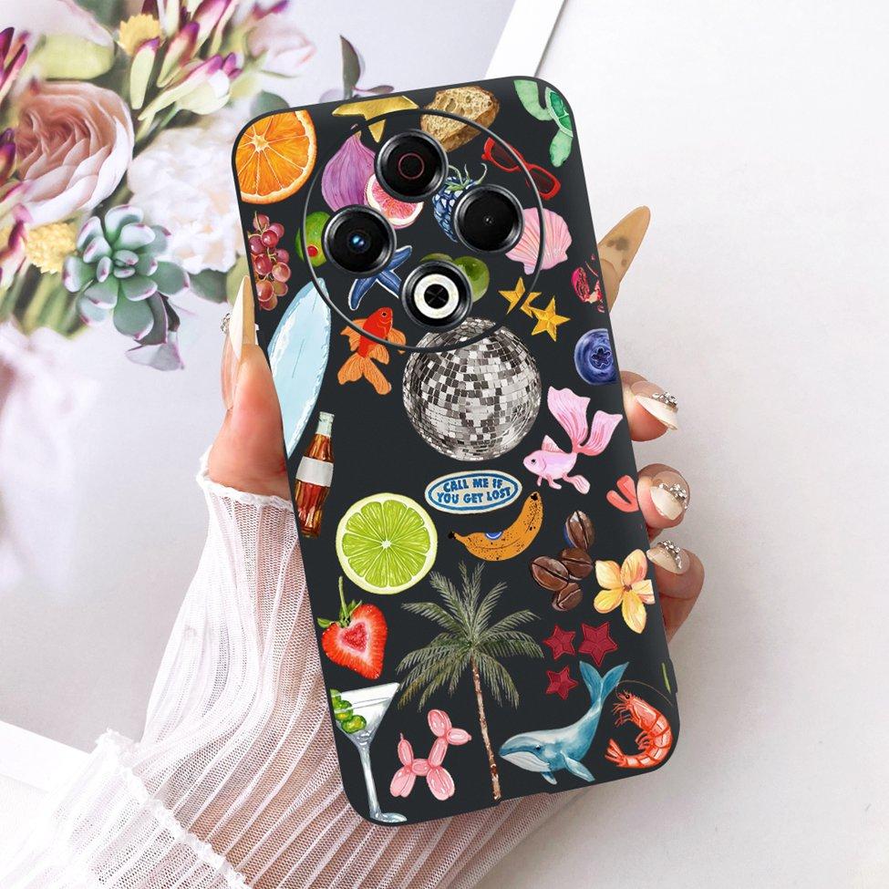 Case For Tecno Spark 30 4G Cover KL6 Cute Cat Fashion Butterfly Painted Casing For Techno Spark 30 Bumper