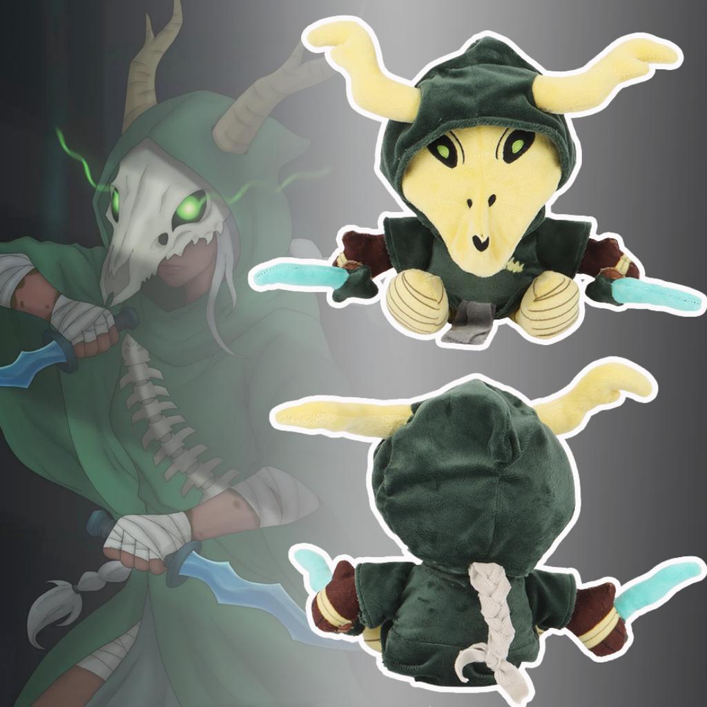 Cooles Slay the Spire Silent StS2 Plüschtier Slay the Spire 2 Spielcharakter Merch Weiches Kuscheltier Sammlerstück Geburtstagsgeschenk