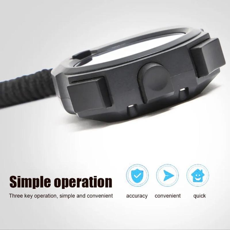 Multifunktions-Sportstoppuhr Wasserdichte Elektronische Stoppuhr Timer Große Anzeige für Sporttrainer Schwimmen Laufen Training