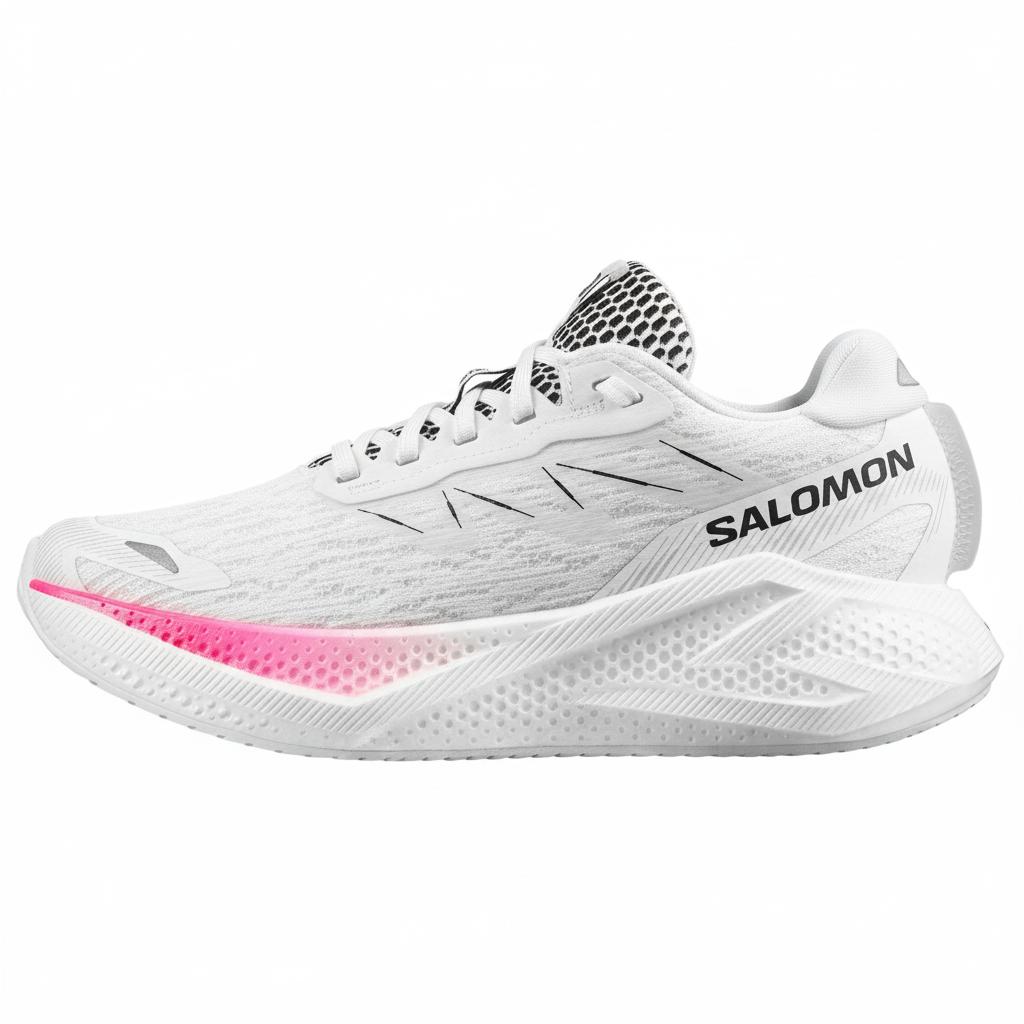 

Salomon Aero Glide 4 White Pink Women Sneakers L49151300 37⅓