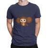 T-Shirt Cheburashka Auf Japanisch Lustiges Baumwoll-T-Shirt Kurzarm Cheburashka T-Shirt Rundhals Oberteile Geschenkidee Unisex