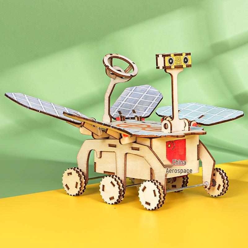 Zhurong Mars Rover DIY Space Model Kit for Kids - Assembly & Educational Tool